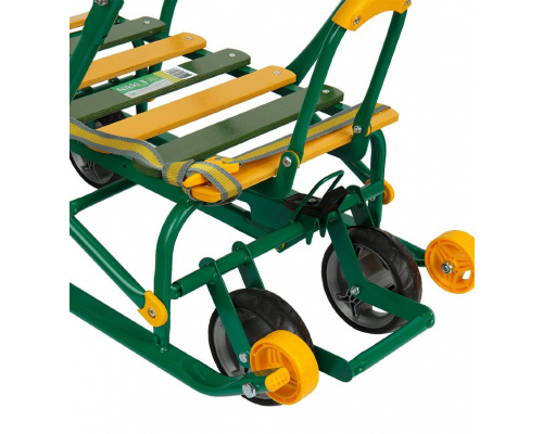 Санки детские Nikki 3 с механизмом выдвижных колес